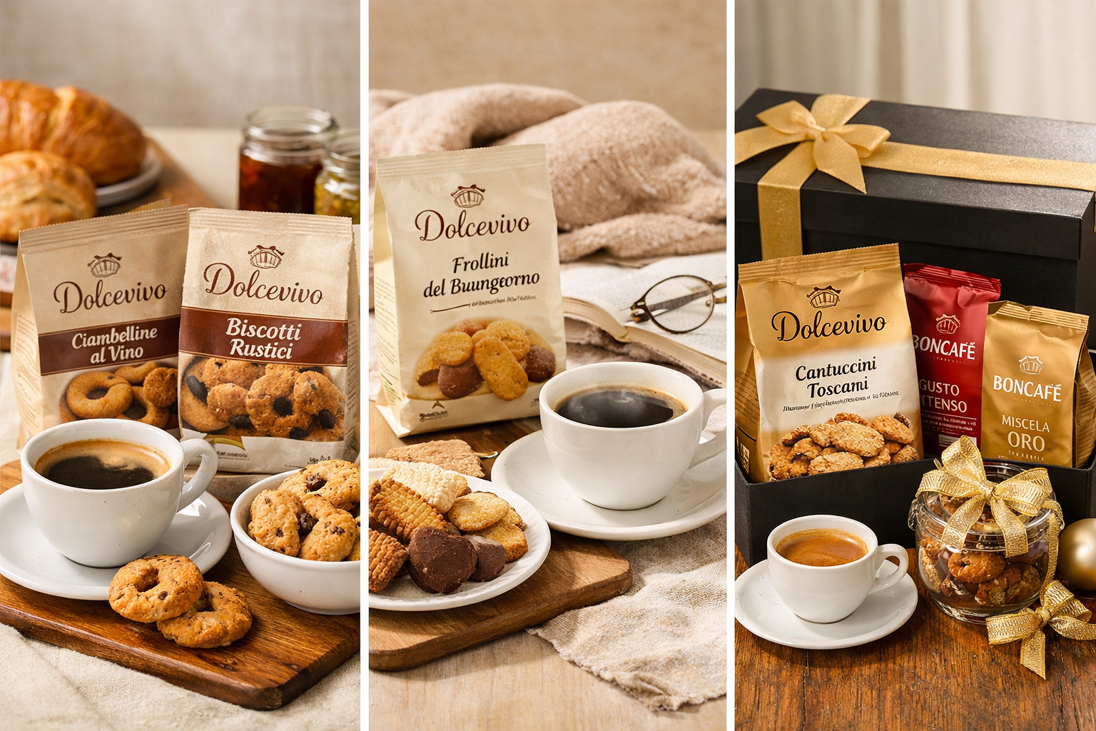 ☕🍪 Biscotti Dolcevivo e caffè Boncafè: il mix perfetto per colazione e momenti di relax